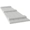 Ekena Millwork Americraft 4-Board (3 Batten) Wood Joined Board-n-Batten Shutters w/Ellipt Top, ARW401BE414X77STH, PR ARW401BE414X77STH - alternate 9